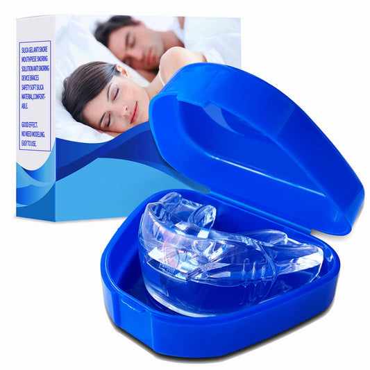 Anti-Snoring Mouthpiece, Anti-Snoring Mouth Guard, Comfortable Anti-Snoring Devices for Men/Women a Better Night's Sleep