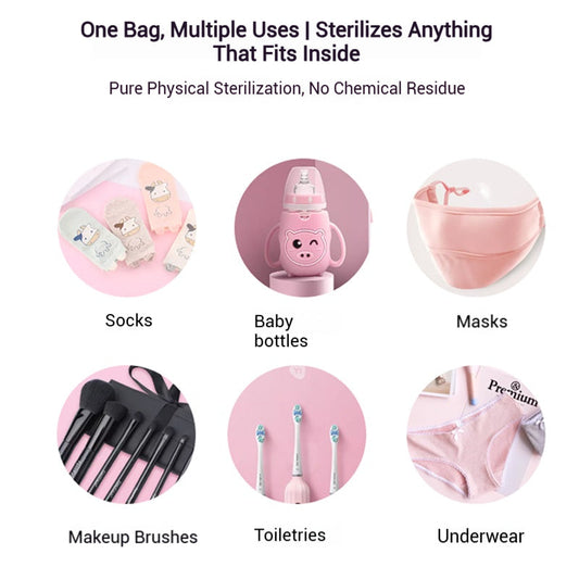 	Proper intimate product storage in breathable bag