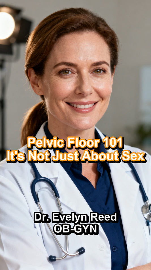 Dr. Evelyn Reed explaining pelvic floor health