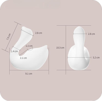Zhiji Swan™ - Dual Stimulation Clitoral Sucking & G-Spot Vibrator with Instant-Pause Button