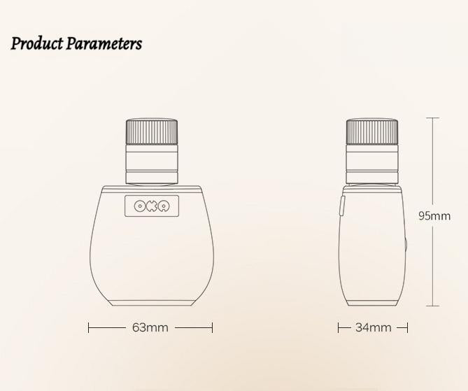 OKA Perfume Bottle ， Luxury pleasure, hidden in plain sight.