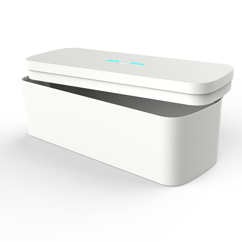 OMYSKY Portable UV Sanitizer Pro - Happiness Guardian II:5-Minute Automatic Sterilization Box for Phone, Makeup Brushes, Travel & Baby Items