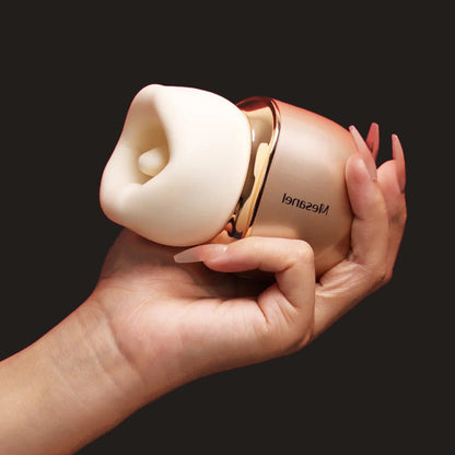 COCO Big Mouth Vibrator - dual licking and suction vibrator, image 4 of 11